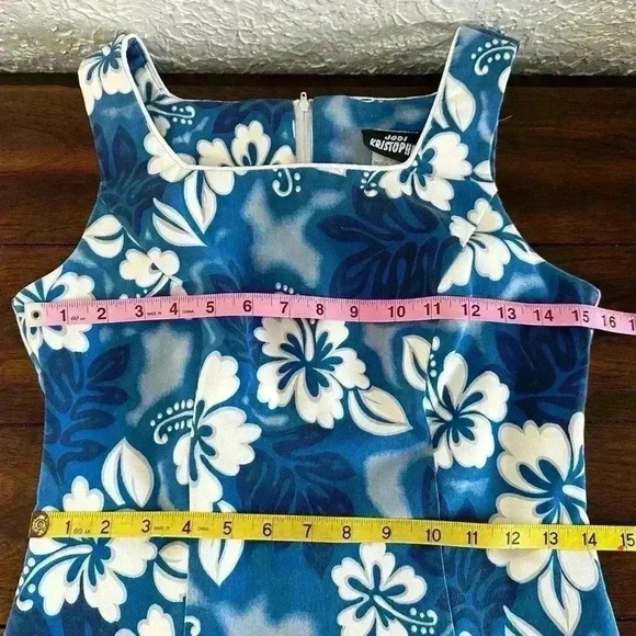 Vintage‎ Jodi Kristopher Hawaiian mini dress size 5/6 - Picture 9 of 9